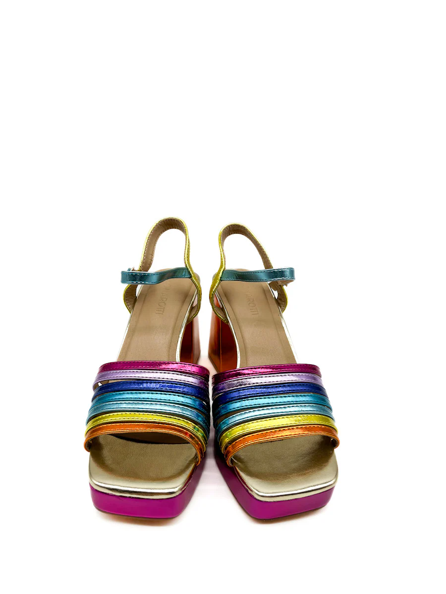 Sandalias Multicolor Plataforma Referencia S2414 - Imagen 5