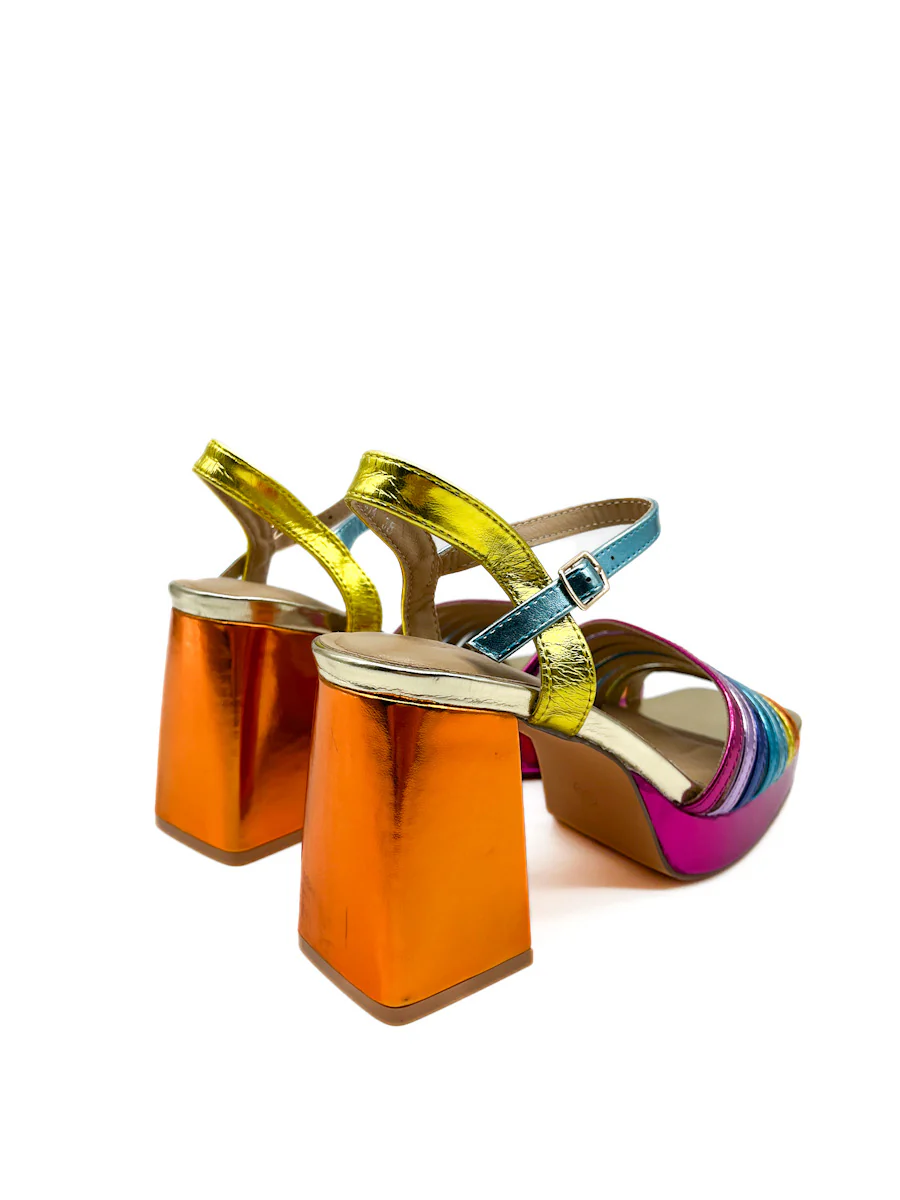 Sandalias Multicolor Plataforma Referencia S2414 - Imagen 6