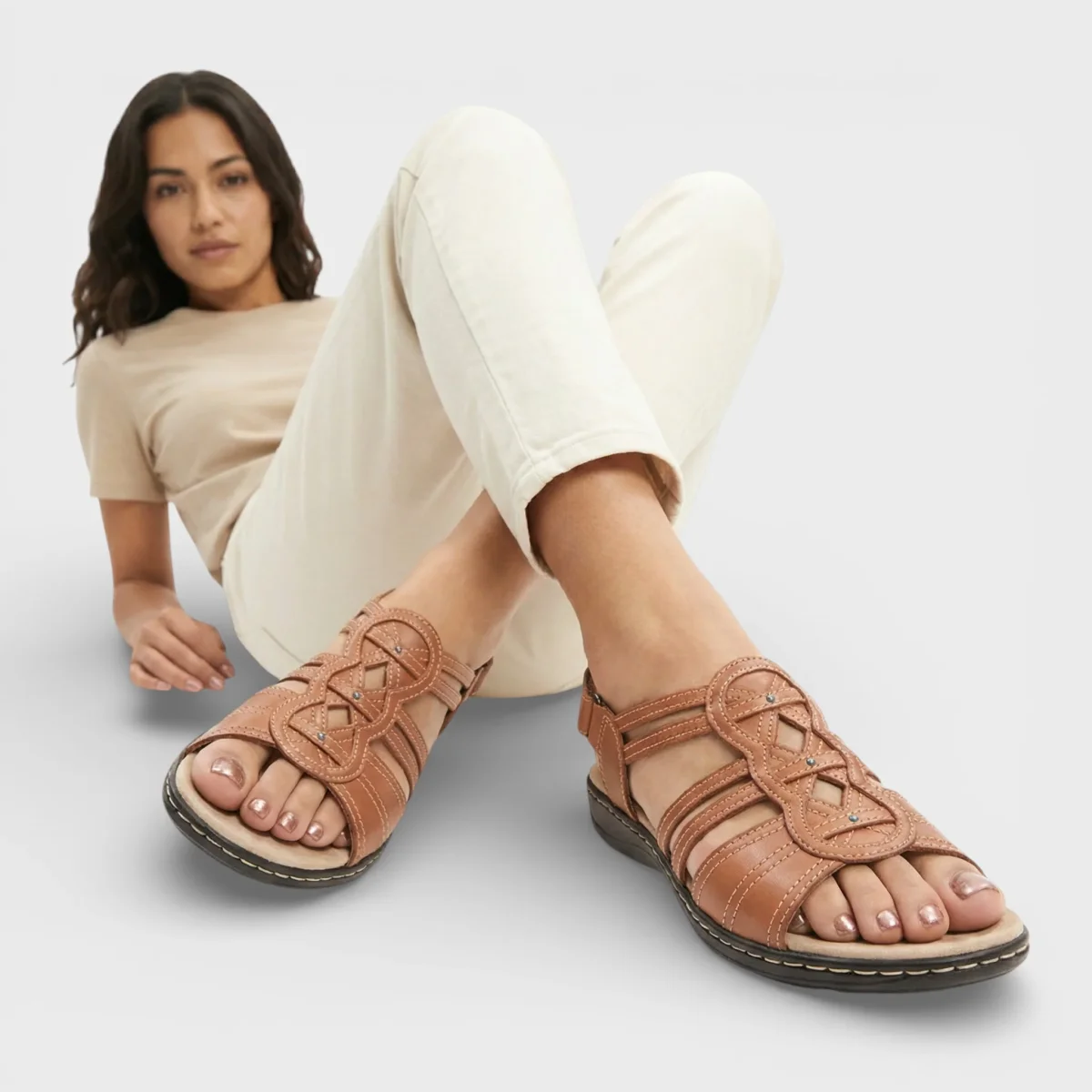Sandalias Planas Cómodas Mujer - Imagen 9