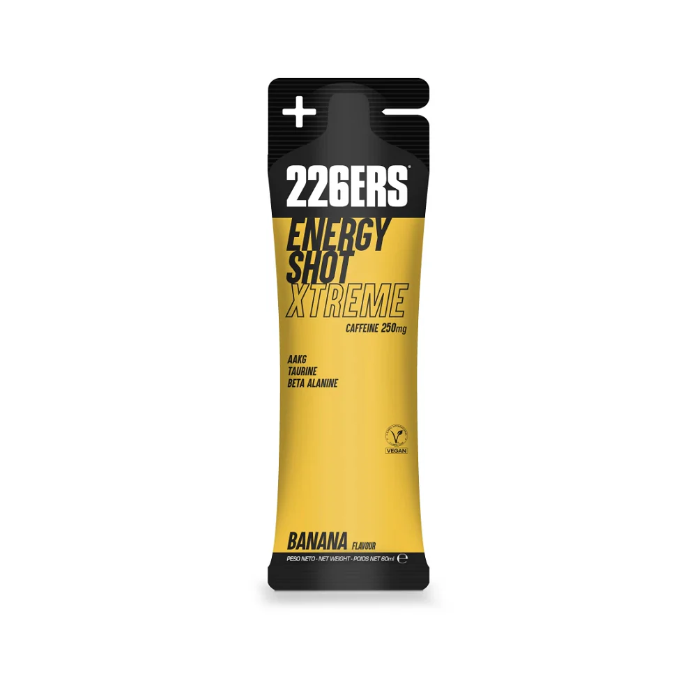 226ERS Energy Shot Xtreme 60ml 250mg de cafeína Plátano